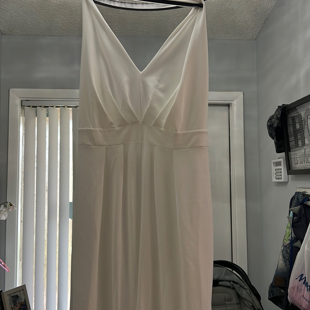 White jumpsuit